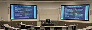 UC Hastings University utilise des écrans dnp pour les salles de conférence