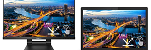 Philips lancia due nuove serie di monitor touch: Fotogramma interno e aperto