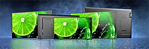 Sharp/NEC تقدم الجيل الجديد من شاشات العرض ذات التنسيق الكبير من الفئة E
