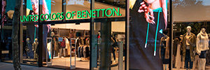 Benetton transforme numériquement ses magasins de Barcelone avec Waapiti