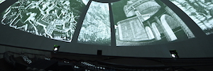 Hemisféric de Valencia bietet ein immersives Projektionserlebnis mit Panasonic