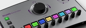 Klang:kontroller provides quick and easy immersive mixing control