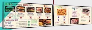 Affichage Delphi Endura 55X: troisième génération de menus numériques pour l’extérieur
