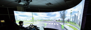 Vioso calibra il simulatore avanzato di ST Engineering Antycip per veicoli autonomi