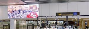 Alfalite bringt mit seinem Led Modularpix Pro eine neue visuelle Umgebung zum Flughafen Sevilla