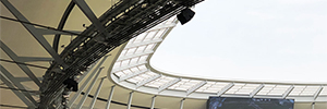 Lo stadio Pudong di Shanghai installa il suo sistema audio con DAS Audio