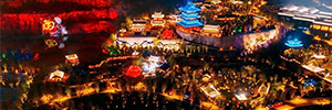 I proiettori Christie HS illuminano il parco espositivo del giardino di Jiangsu
