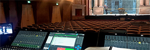 Das Münchner Gärtnerplatztheater taucht mit Lawo mc256 in IP-Audio ein