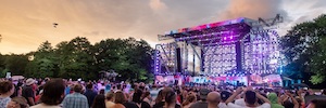 Nova York ilumina seu primeiro concerto ao ar livre após a pandemia com Elation