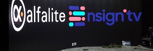 nsign.tv integriert seine Digital Signage Plattform in alfalite Led Screens