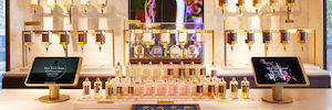 BrightSign manages house of rituals' interactive perfume display