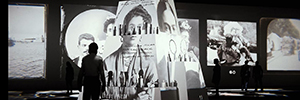 Acciona创造了一种投影体验，使Frida Kahlo的作品更接近公众