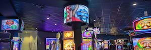Planar eröffnet das Spiel mit seiner LED-Display-Technologie an der Casino Route 66