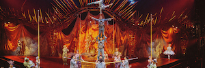 Sennheiser Numérique 6000 Le sans fil aide le Cirque du Soleil à revenir sur les lieux