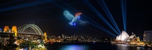 Elevate Sydney offers with a drone show another vision of the Australian city