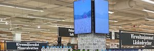 Visual Art provides centralized management to the network of 15.000 Kesko screens
