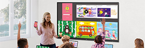LGは、教室のCreateBoardのためのインタラクティブな画面の新シリーズを提示します
