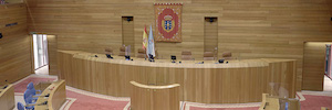 Il Parlamento della Galizia rinnova il suo sistema A/V con attrezzature Spica e Albalá