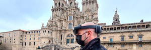 La Plaza del Obradoiro s’ouvre sur le monde avec les technologies VR et 5G