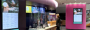 Eden Court engages audience with Sharp/NEC digital signage