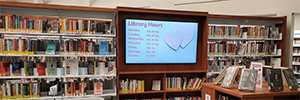 Upper Dublin Library modernisiert ihre Digital Signage mit Mvix