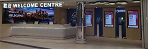 La tecnologia Uniview Led espande il digital signage dell'aeroporto di Melbourne