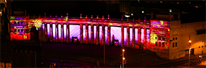 I Rise turns the Montjuïc site into a virtual projection canvas