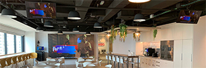 ビンボスペインはロジクールのビデオコラボレーションでオフィスを近代化