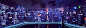 Nightscape schafft eine immersive Umgebung mit Laserprojektion von Epson