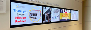 Ronald McDonald House atualiza sua sinalização digital com a Visix
