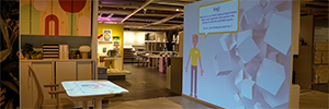 Ikea attira l'attenzione dei clienti con un'esperienza coinvolgente e interattiva
