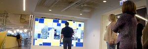 Diversified creates an interactive videowall based on gestures for Morton Salt