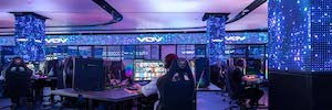 Daktronics creates an immersive environment Led in VOV The Zone of E-Games