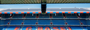 RCF provides audio to renovate FC Basel stadium 1893