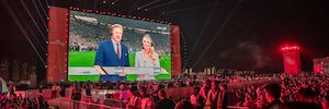 INFiLED incentiva a experiência do fã durante o Qatar 2022 com suas telas de LED