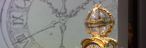 Digital Projection generates the 270º cartographic projection on Louis XV in Versailles