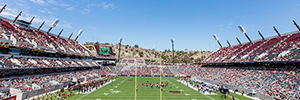 The Snapdragon stadium bets on EAW for its sound system