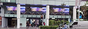Флагманский магазин Puma в Сингапуре использует цифровые вывески на экранах Lumos