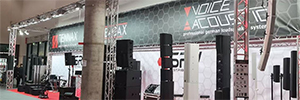 Voice-Acoustic e Tennax arrivano insieme a Prolight + Suono 2023