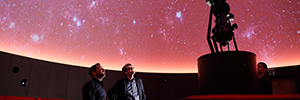 Qvest hilft dabei, "das Tor zu den Sternen" im Planetarium Halle zu schaffen