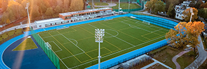 Centro desportivo Katowice integra soluções de som RCF
