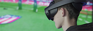 Telefonica e Atletico Madrid utilizzano 5G e VR per guardare le partite