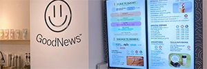 GoodNews digitizes its points of sale with nsign.tv