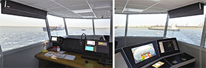 Nureva facilitates nautical training through simulators at the MSTC