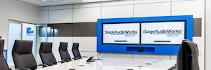 SAW integra sistema AV para sede de telecomunicações móveis