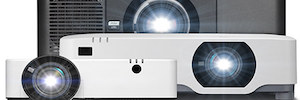 The PA range of installation projectors from Sharp NEC reaches 17.000 Lumens