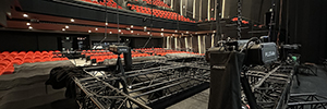 ETCリギングとムーブキャットを備えたストーネックスは、ソーホー劇場の改造を支援します