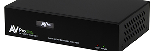 AVPro Edge añade a su oferta un amplificador Dante de dos canales