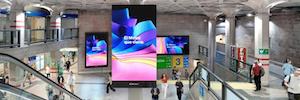 JCDecaux renews and expands the contract with Metro de Madrid with new digital media