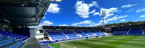Avanzia proyecta el nuevo sistema de megafonía del estadio Alcoraz